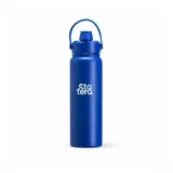 Garrafa Térmica 800ml com Alça Maleável e Bico Flip com personalização Statera para empresas
