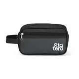 Nécessaire de Couro Sintético com Bolso Frontal de Zíper com personalização Statera para empresas