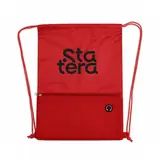 Mochila Saco de Poliéster 420D com Bolso de Malha com personalização Statera para empresas