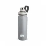 Garrafa Inox 800ml com Alça de Silicone e Protetor de Bocal com personalização Statera para empresas