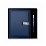 Kit Executivo 2 Peças Caderno Fichário com Folhas A5 com personalização Statera para empresas