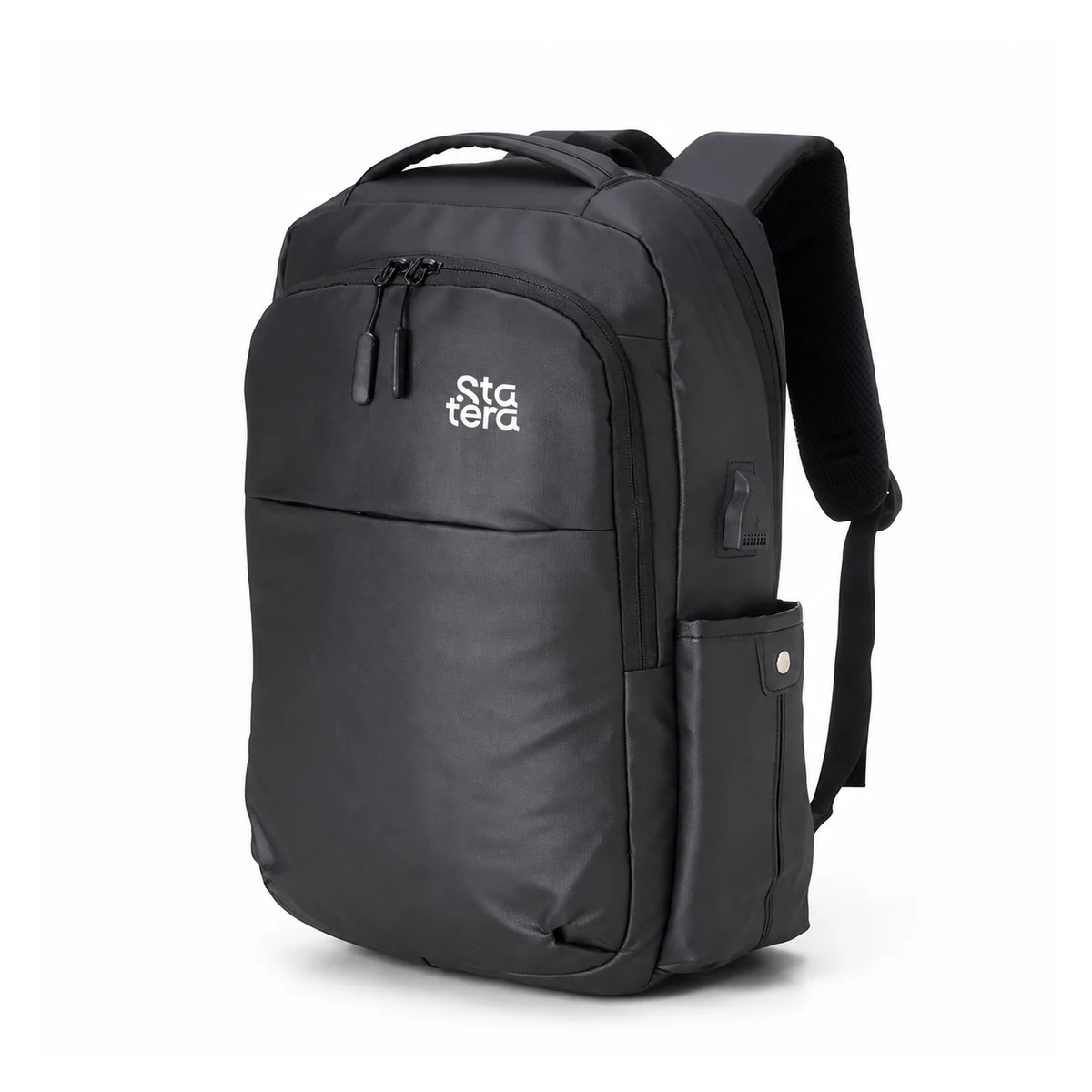 Mochila Couro Sintético USB 20L personalizado com logo (cód. 20061)