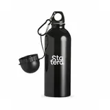 Squeeze Inox 500ml com Bico Extra e Mosquetão com personalização Statera para empresas