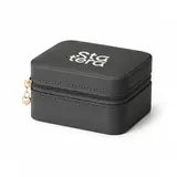 Porta-Joias de Couro Sintético com Gravação 8 x 10 cm com personalização Statera para empresas