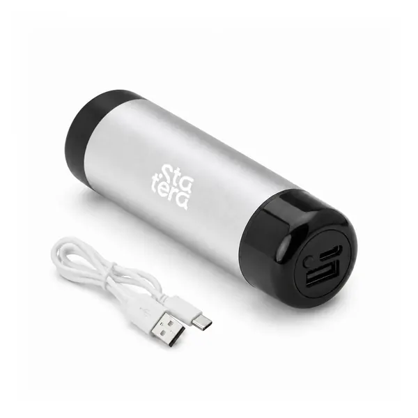 Power Bank 4.000mAh de Metal com Lanterna com personalização Statera para empresas