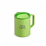 Caneca Inox Parede Dupla 270ml Brilhante com personalização Statera para empresas