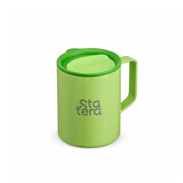 Caneca Inox Parede Dupla 270ml Brilhante com personalização Statera para empresas