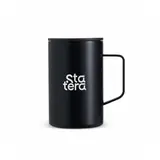 Caneca Inox Parede Dupla 350ml Fosca com personalização Statera para empresas