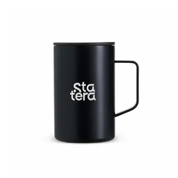 Caneca Inox Parede Dupla 350ml Fosca com personalização Statera para empresas