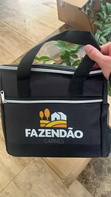 Bolsa térmica personalizada para Fazendão Carnes