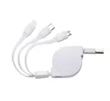 Cabo USB Retrátil 3 em 1 com USB-C, Micro USB e Lightning — imagem adicional 2