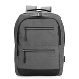 Mochila Oxford 18L com USB e Faixas Refletivas — imagem adicional 4